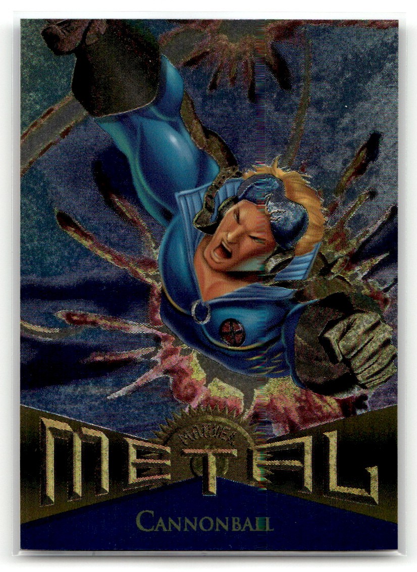 1995 Metal Marvel #95 Cannonball