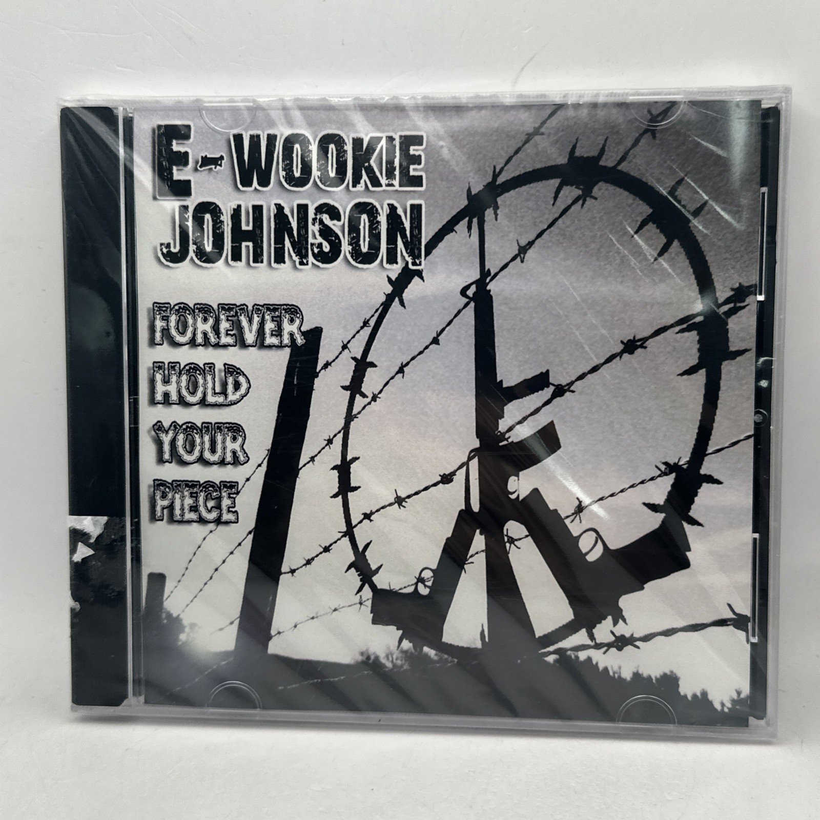E-Wookie Johnson Forever Hold Your Piece CD 2011 Rare Underground Hip Hop Rap