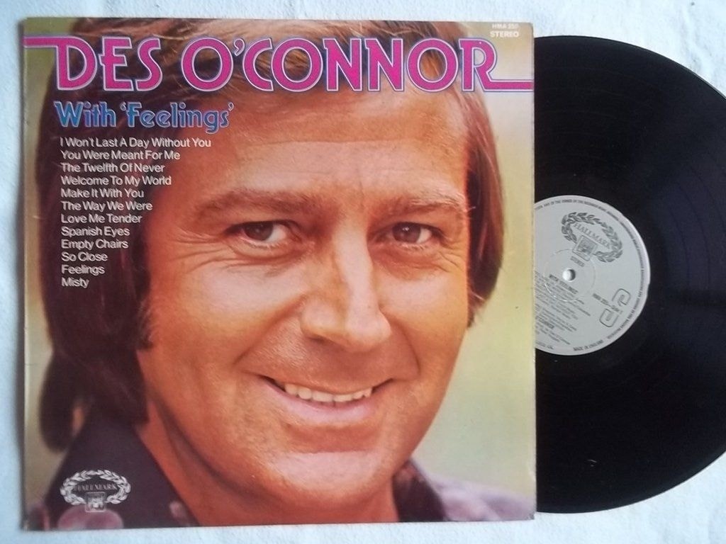 Des O'Connor With Feelings Vinyl LP