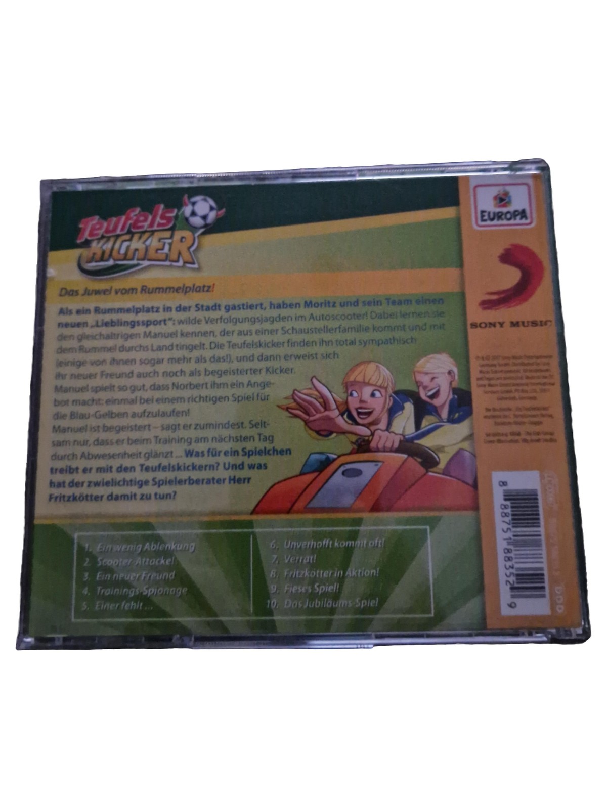 Die Teufelskicker Audiolibro CD 10 Il Gioiello