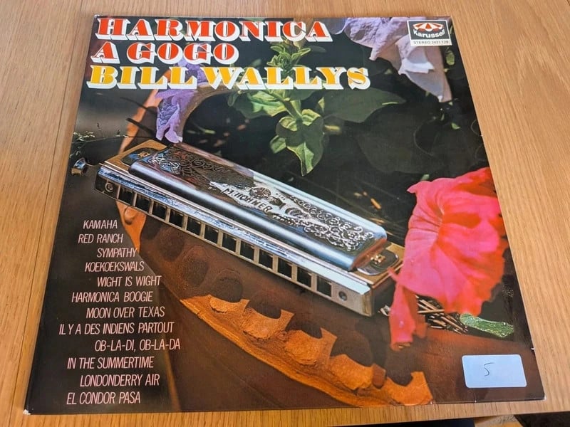 33 tours 1/3 Bill Wallys : Harmonica à gogo