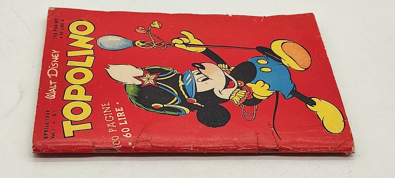 Topolino Libretto N 1 Originale 1949 Arnoldo Mondadori ►NON SPEDISCO◄