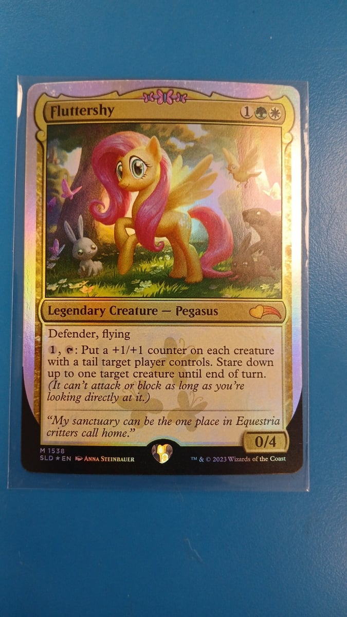 Fluttershy My Little Pony Tana Segreta Foil