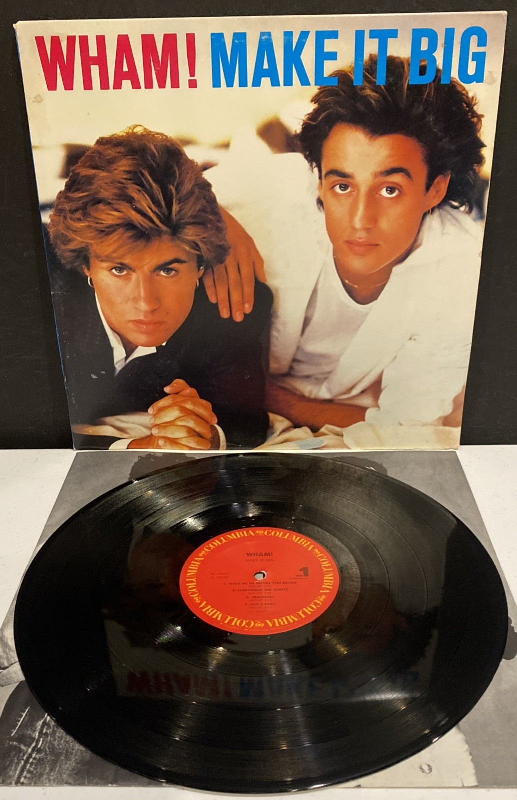 WHAM! Make It Big COLUMBIA FC-39595 LP VG++/VG+ Gold Stamp Promo
