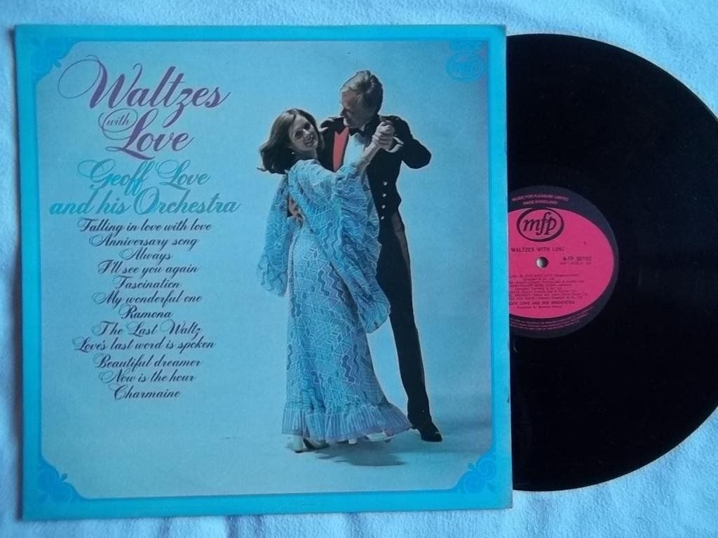 Geoff Love And His Orchestra Waltzes With Love Vinyl LP