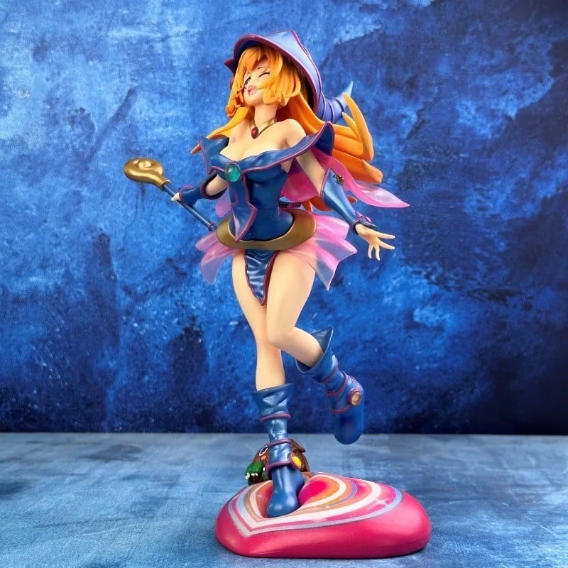 Figurine Yu-Gi-Oh Yami Yugi et Dark Magician Girl PVC 27 cm
