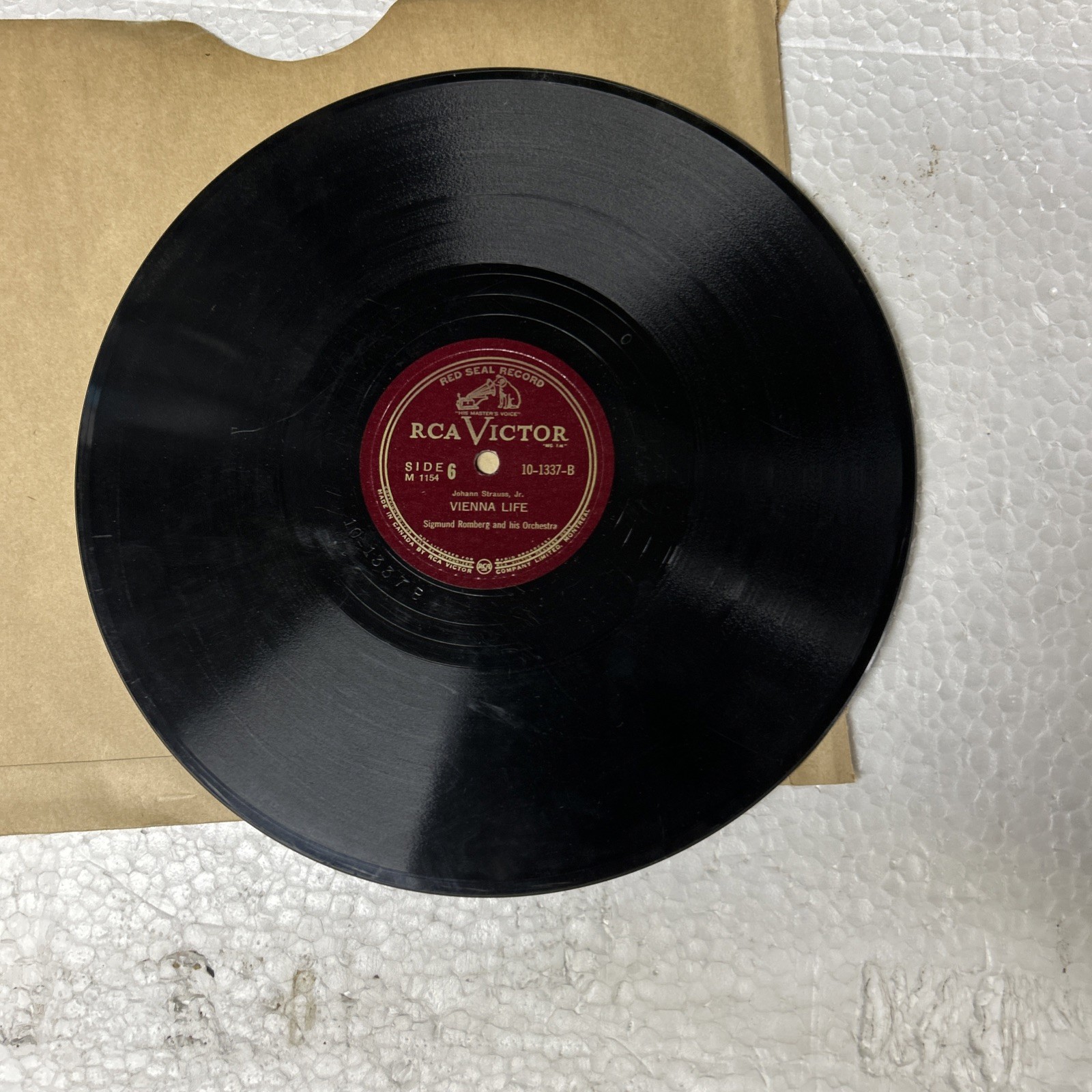 Sigmund ROMBERG Student Prince Waltzes/Vienna Life Rca Victor 78