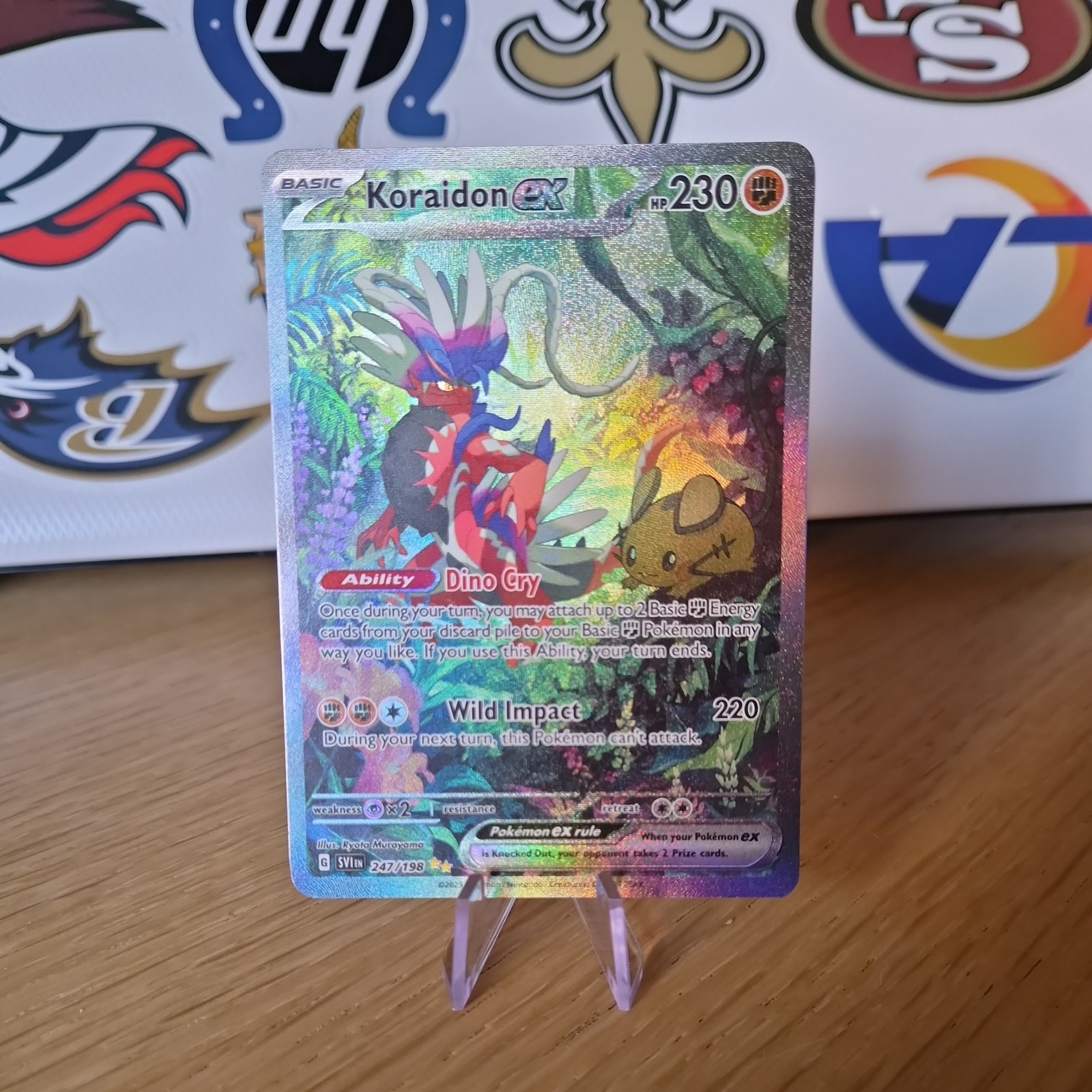 Koraidon ex 247/198 Sv01: Scarlet & Violet Base Set Holo
