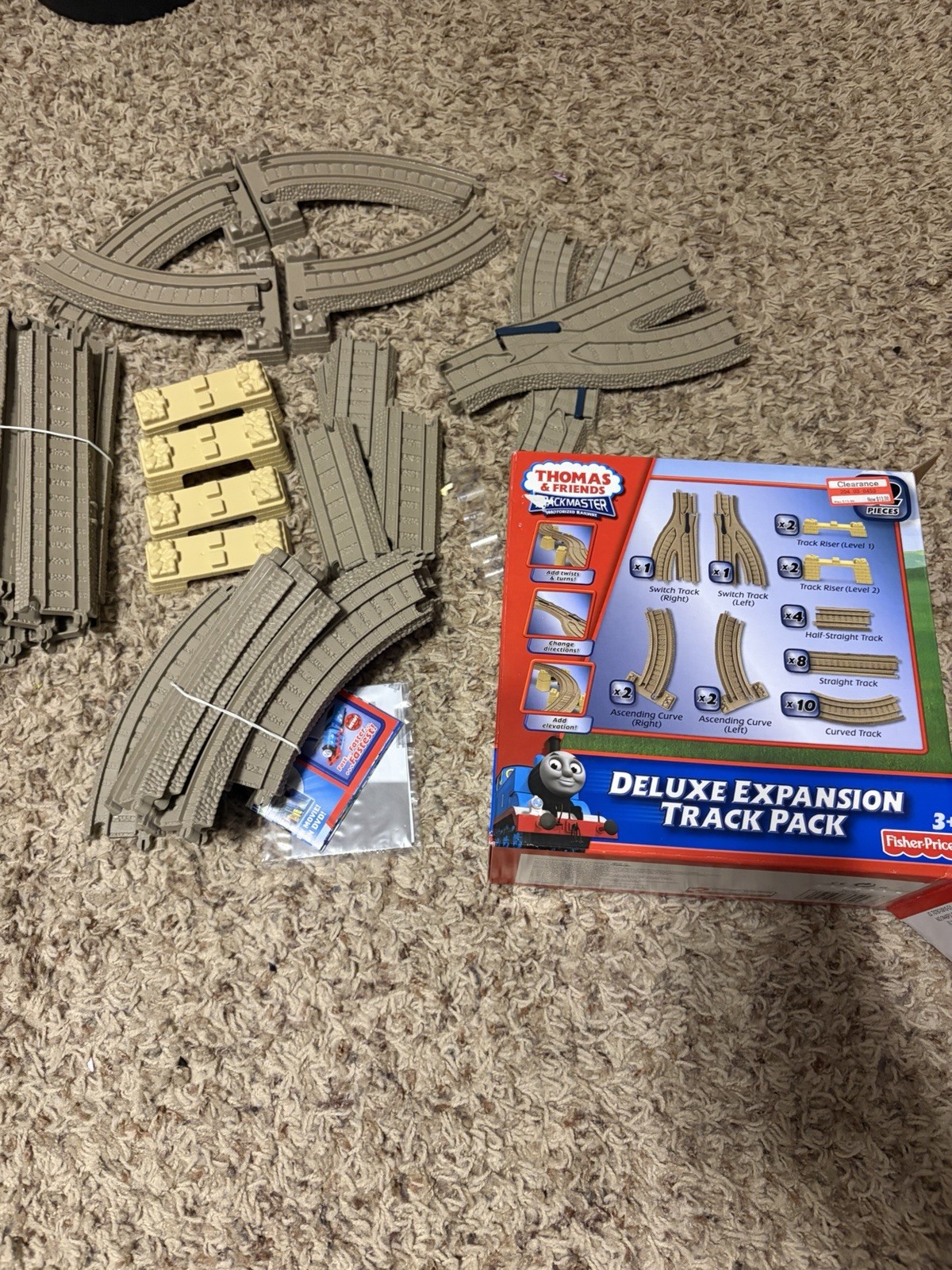 Thomas & Friends 2009 Trackmaster Deluxe Expansion Track Pack! Complete!
