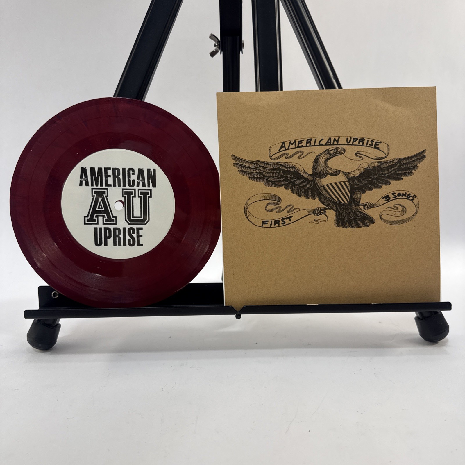 American Uprise - First 3 Songs 2018 7" Vinyl EP Oi! Street Punk Chicago