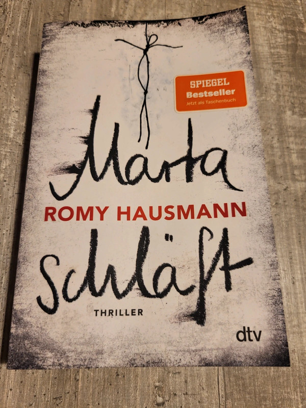 Marta schläft.