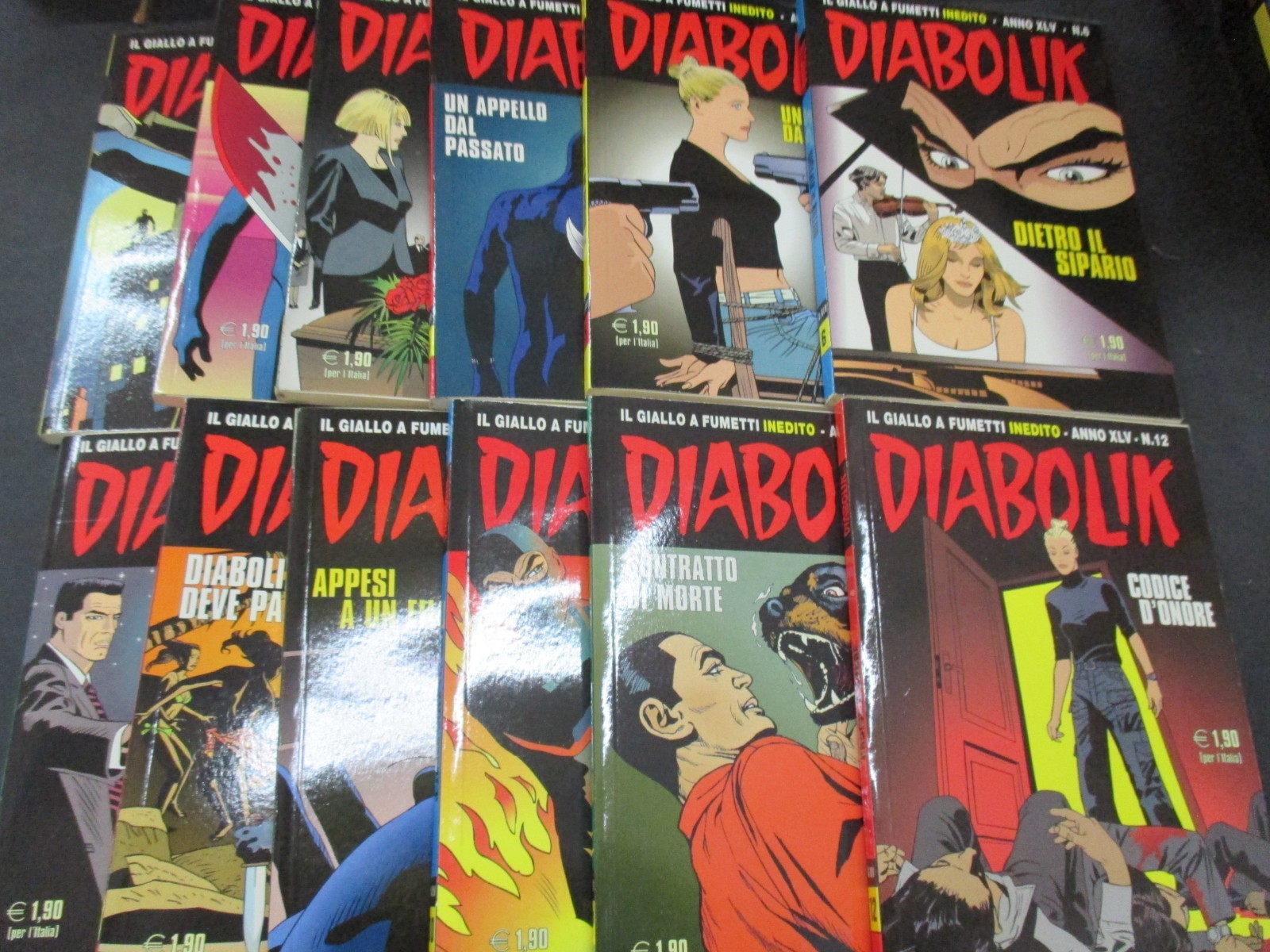 DIABOLIK ANNO XLV 2006 1/12 - ANNATA COMPLETA