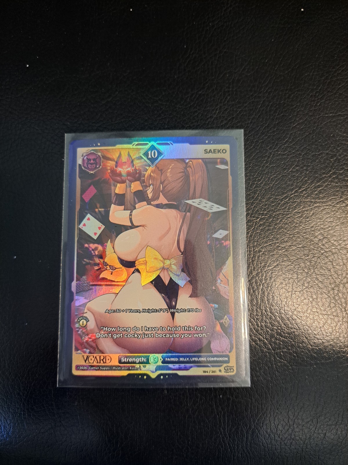 VCard Fractured Paradox First Edition 10 Ultra Rare Saeko 184/261