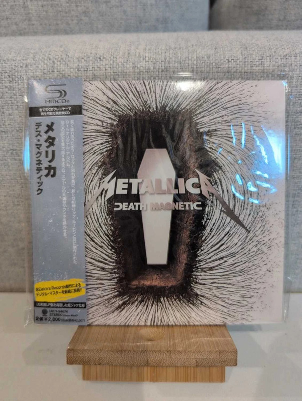Metallica - death magnetic - Japanese Edition - Mint - Neuf