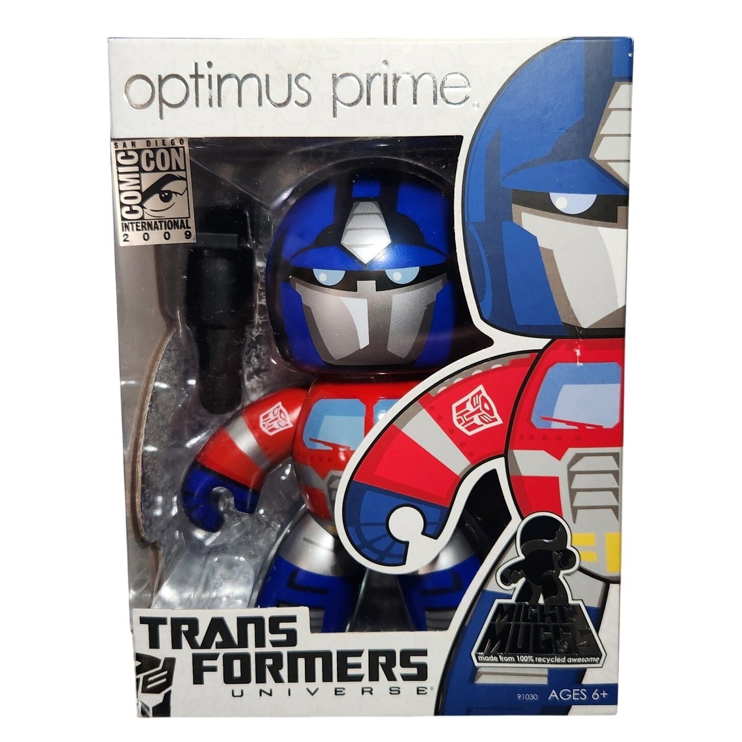 SDCC Exclusive Mighty Mugs 2009 Transformers Universe Optimus Prime nuovo sigillato