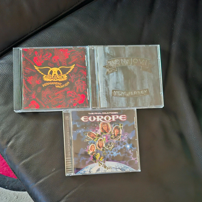 Lotto 3 cd Aerosmith Bon Jovi Europe