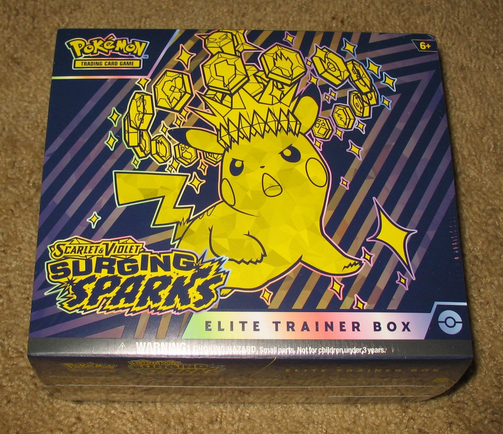 POKEMON: TCG, SURGING SPARKS, ETB, SEALED