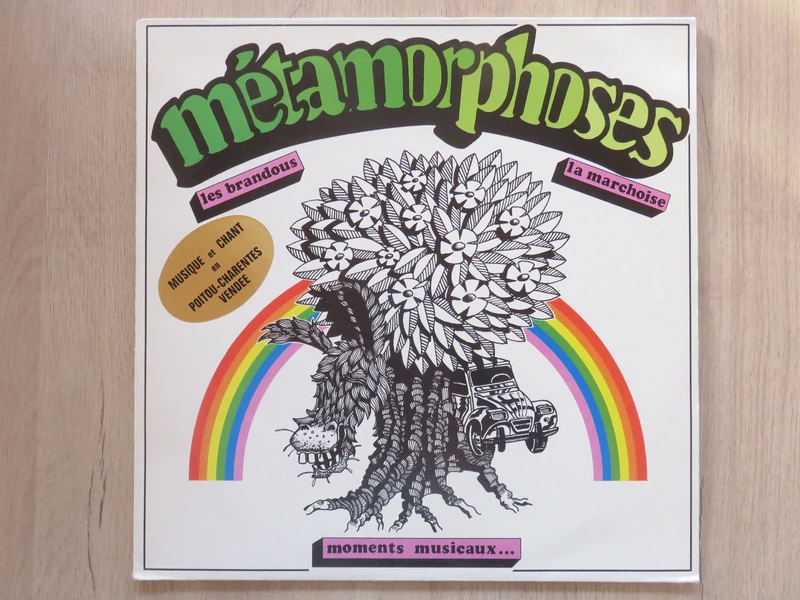 Disque 33T Vinyle   Les brandous La marchoise : Métamorphoses