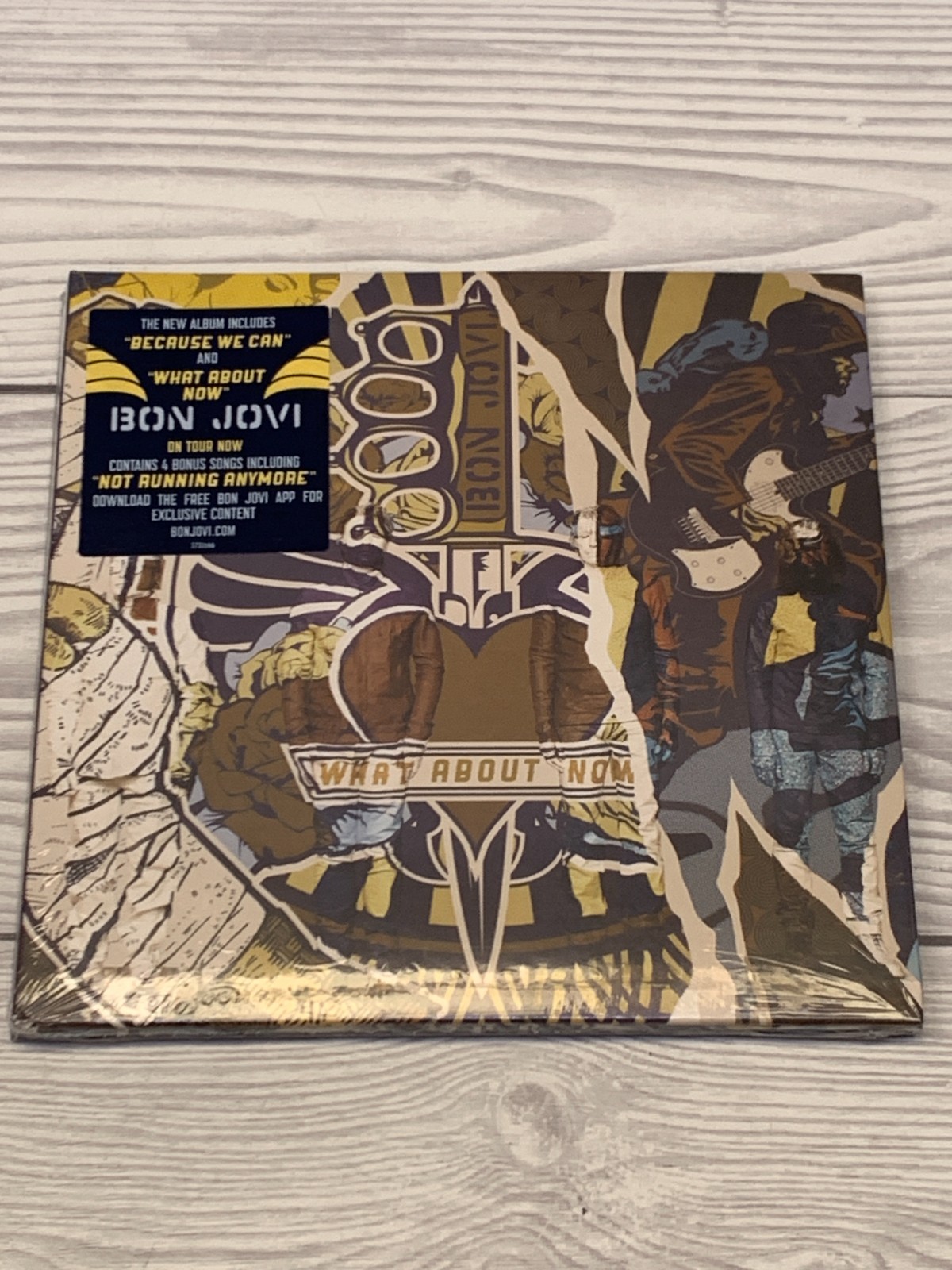 Bon Jovi What About Now Deluxe Edition CD Sealed New 2013 4 Bonus Tracks