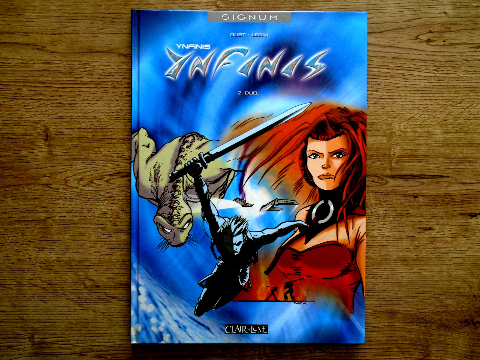 BD E.O / YNFINIS T2 DUEL / 2001 / CLAIR DE LUNE / NEUF