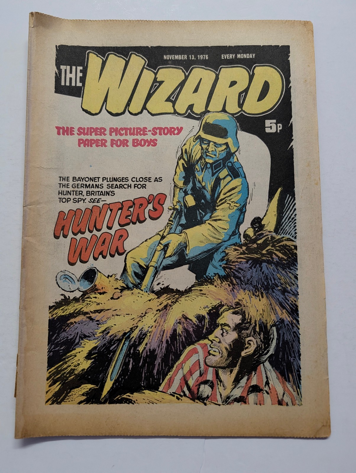 The Wizard Comic, November 13th 1976.