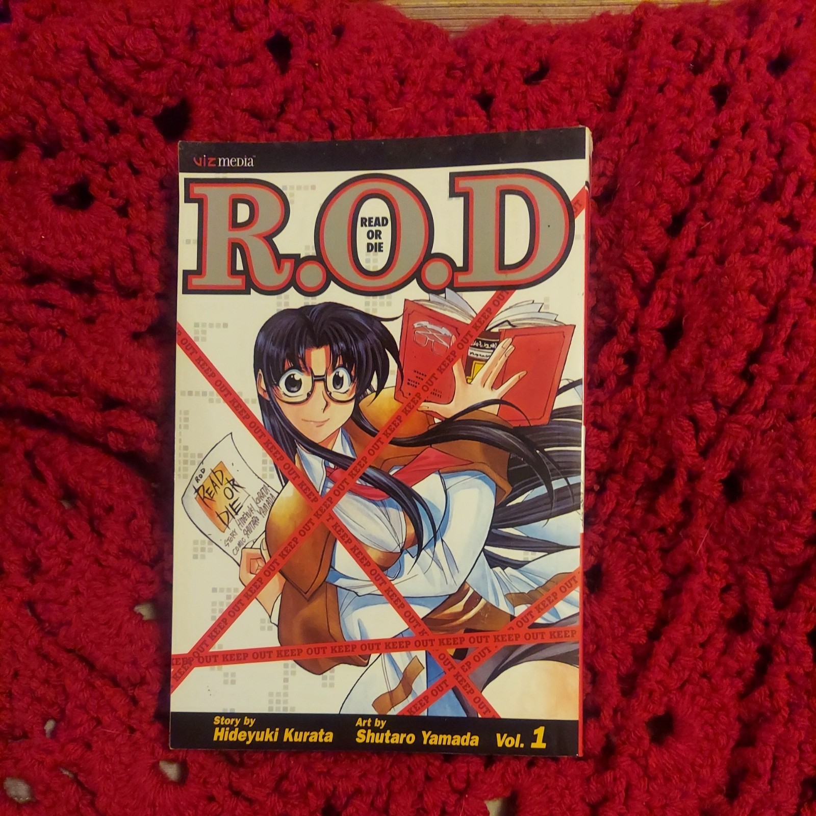 R.O.D. Leggi o muori vol. 1 Manga Viz Media tascabile inglese 2004