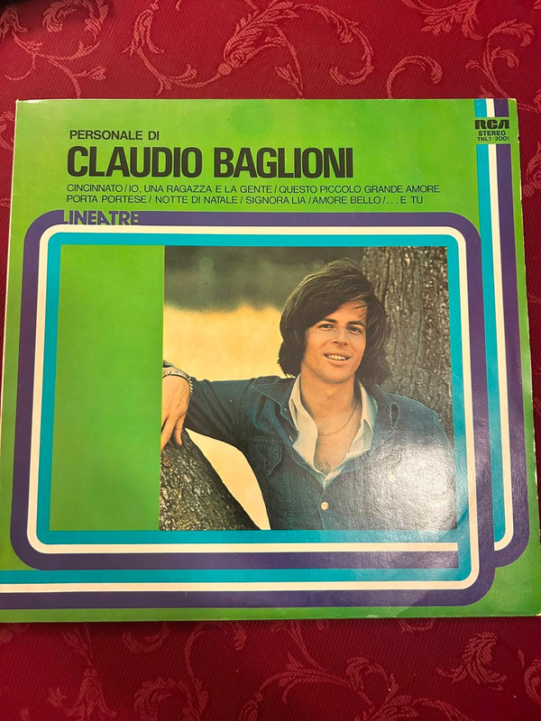 Vinile LP: Claudio Baglioni – Personale di Claudio Baglioni (1977, RCA – Serie Lineatre)
