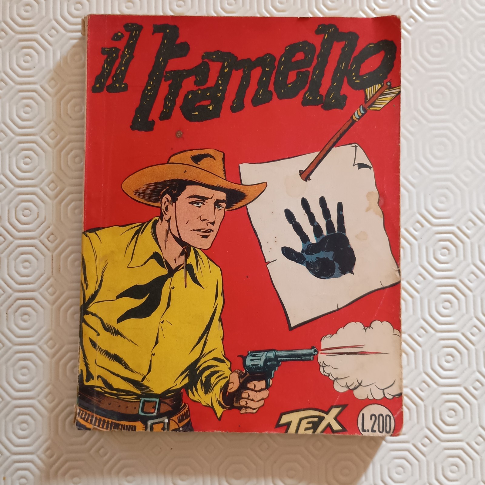 Tex n.10 spillato censurato Strillo 100 pagine