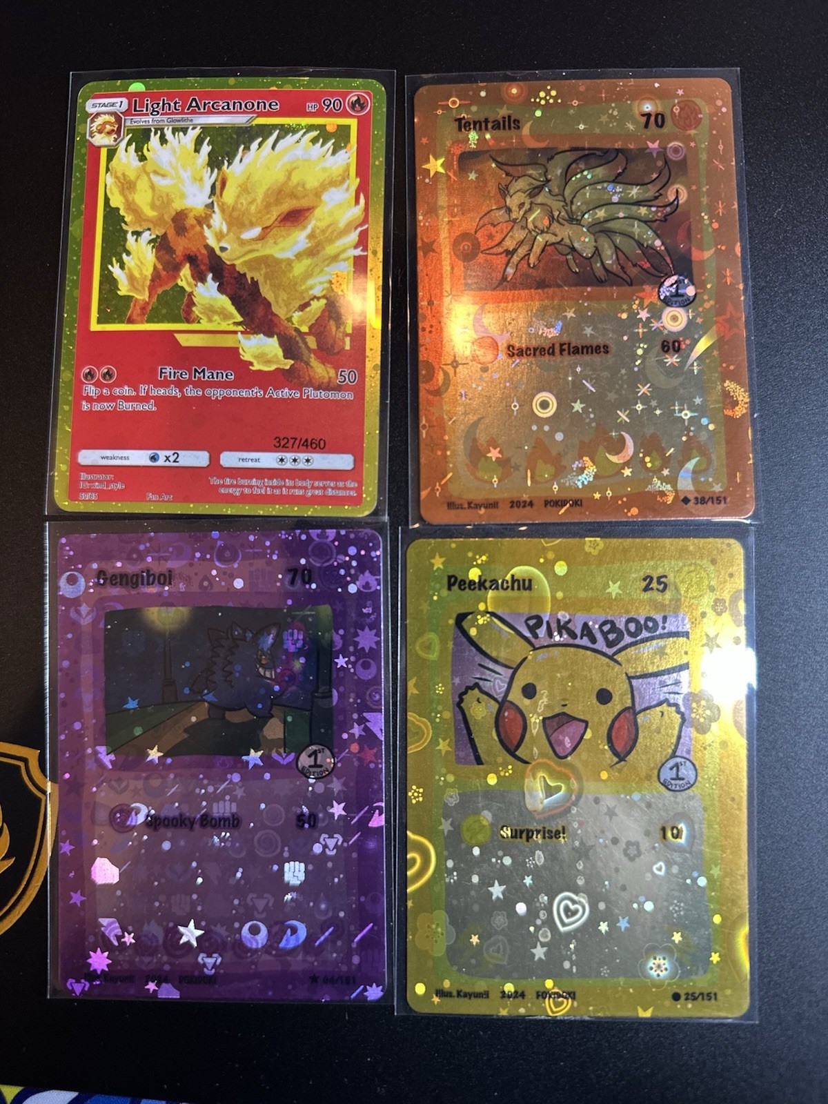 Pacchetto carte fan art per sushiroll