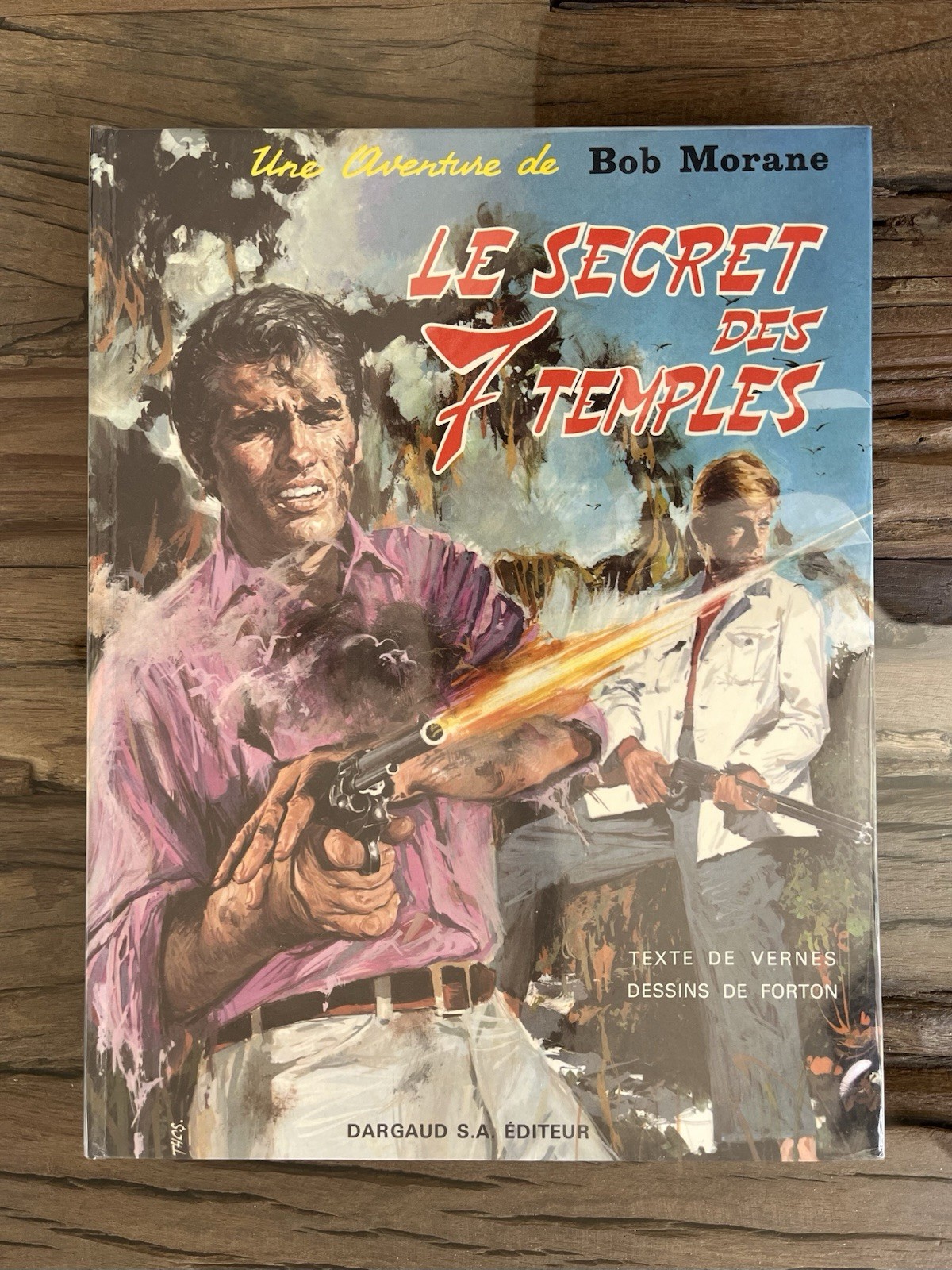 BOB MORANE : SUBLIME EO 68 LE SECRET DES 7 TEMPLES EXTRÊME RARETÉ NEUF (FORTON)