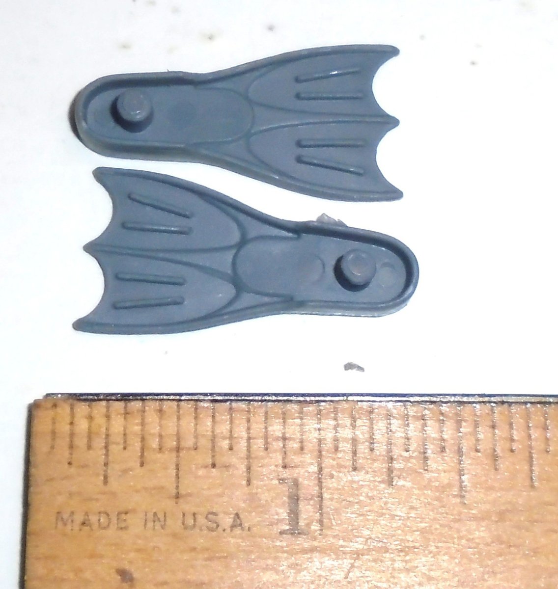 GI Joe BLACK MAJOR CUSTOM Accessorio (1985 Cobra EELS) Coppia pinne da nuoto DK G