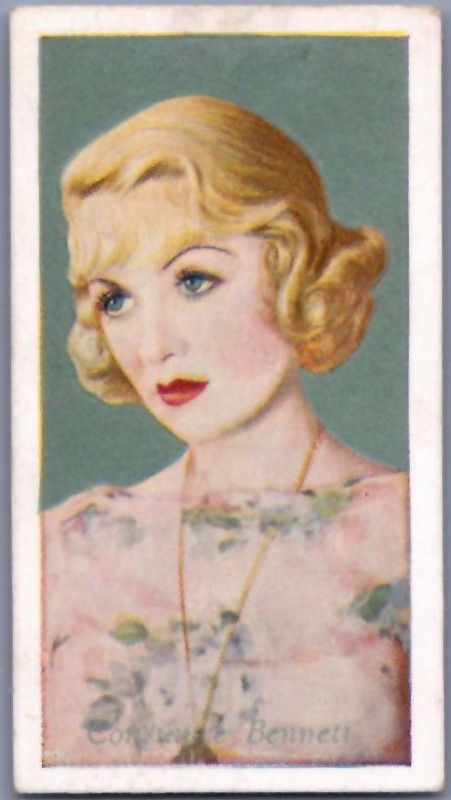 1934 Godfrey Phillips Film Favourites - Constance Bennett #33