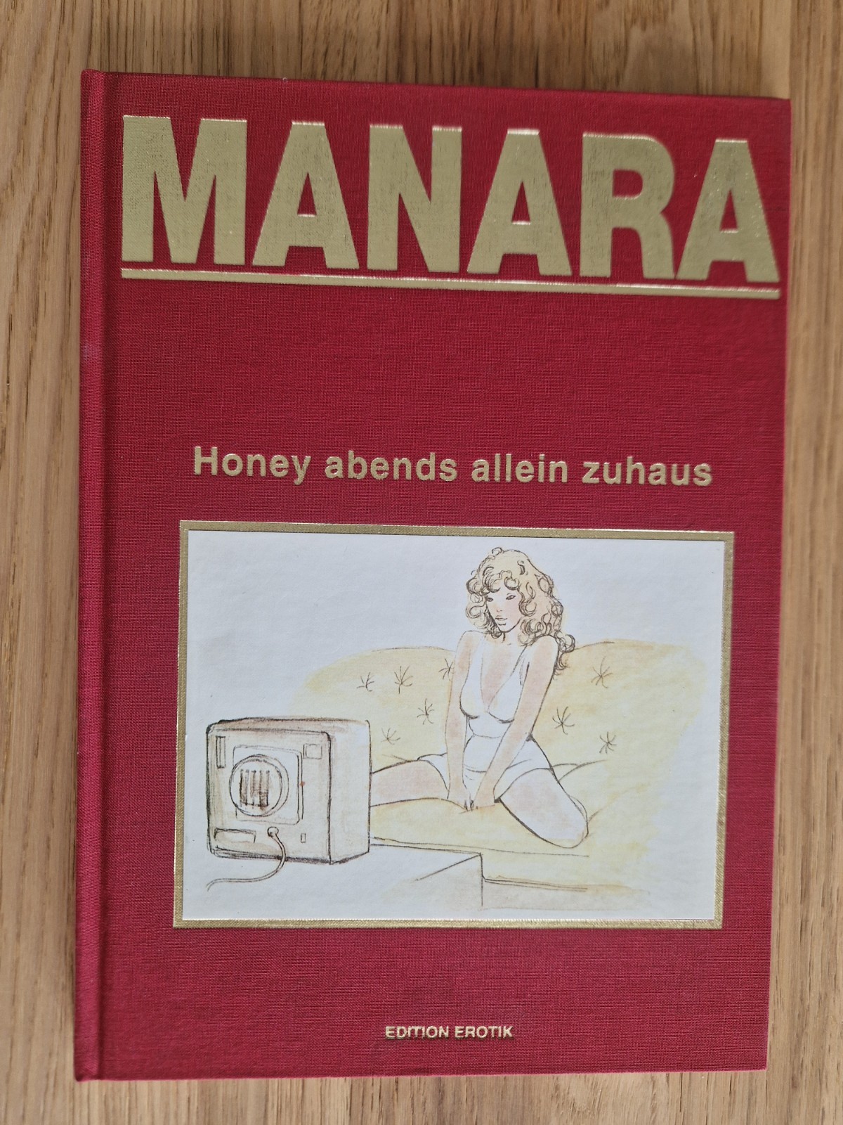 Miele sera solo a casa - Milo Manara - scrittore e lettore - VZA edizione limitata