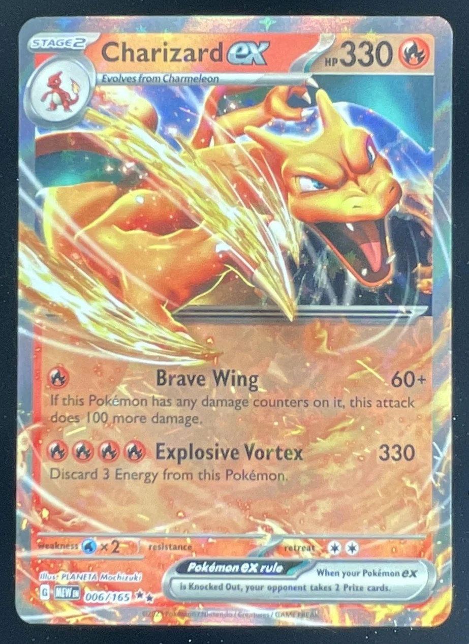 Pokemon 2023 SV 151 #006/165 Charizard ex