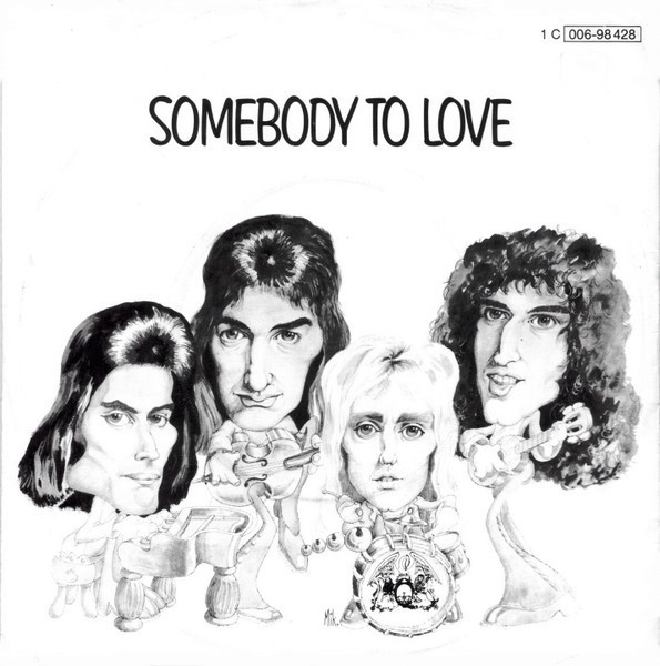Queen - Somebody To Love 7" Single EMI Vinyl Stereo 45 RPM Rock Pop Rock 0019