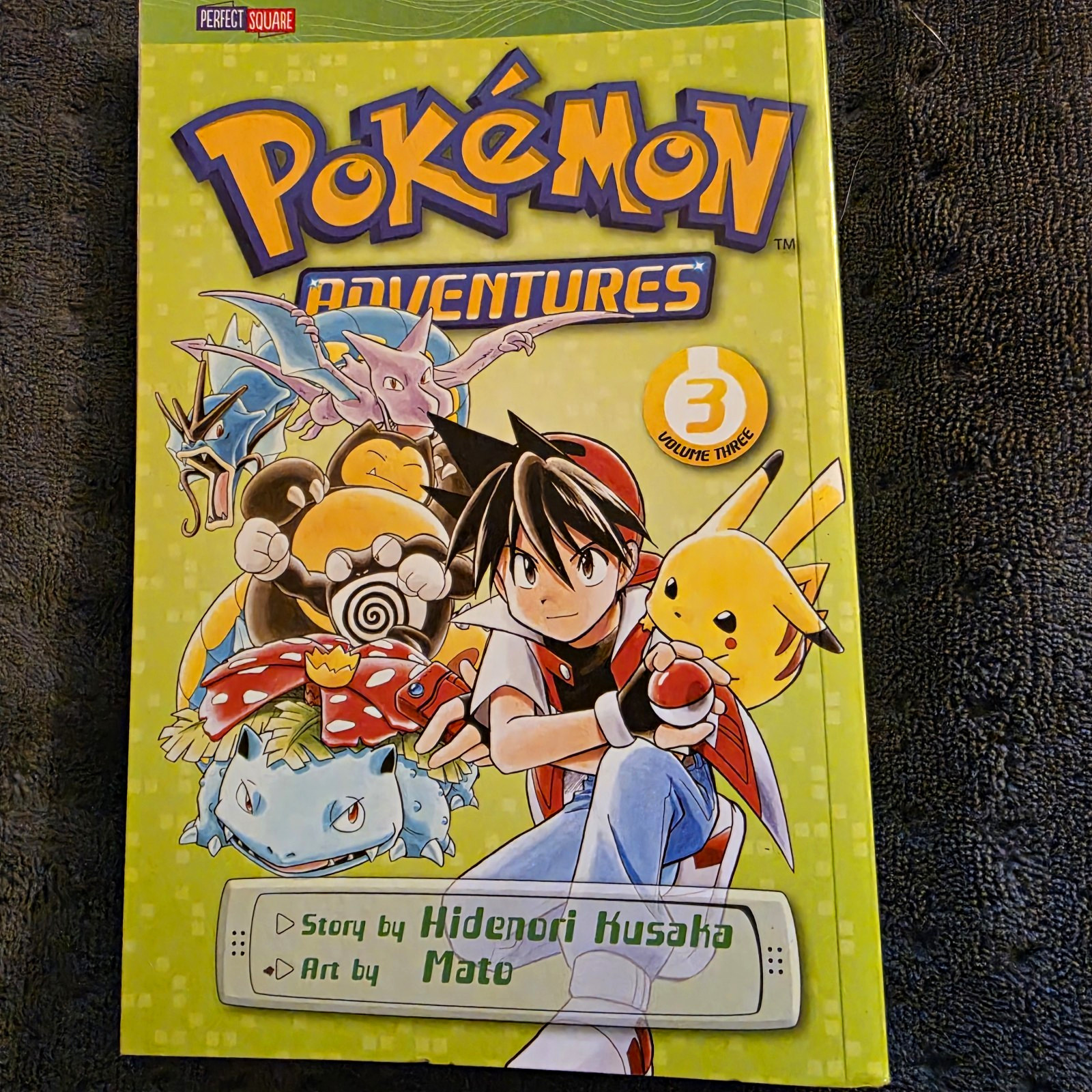 Pokemon Adventures Vol 3 Numero #3 Inglese Softcover Manga VIZ Kusaka Mato