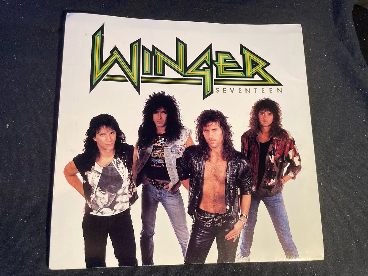 VINTAGE 7” SINGLE PICTURE SLEEVE WINGER SEVENTEEN SLEEVE ONLY