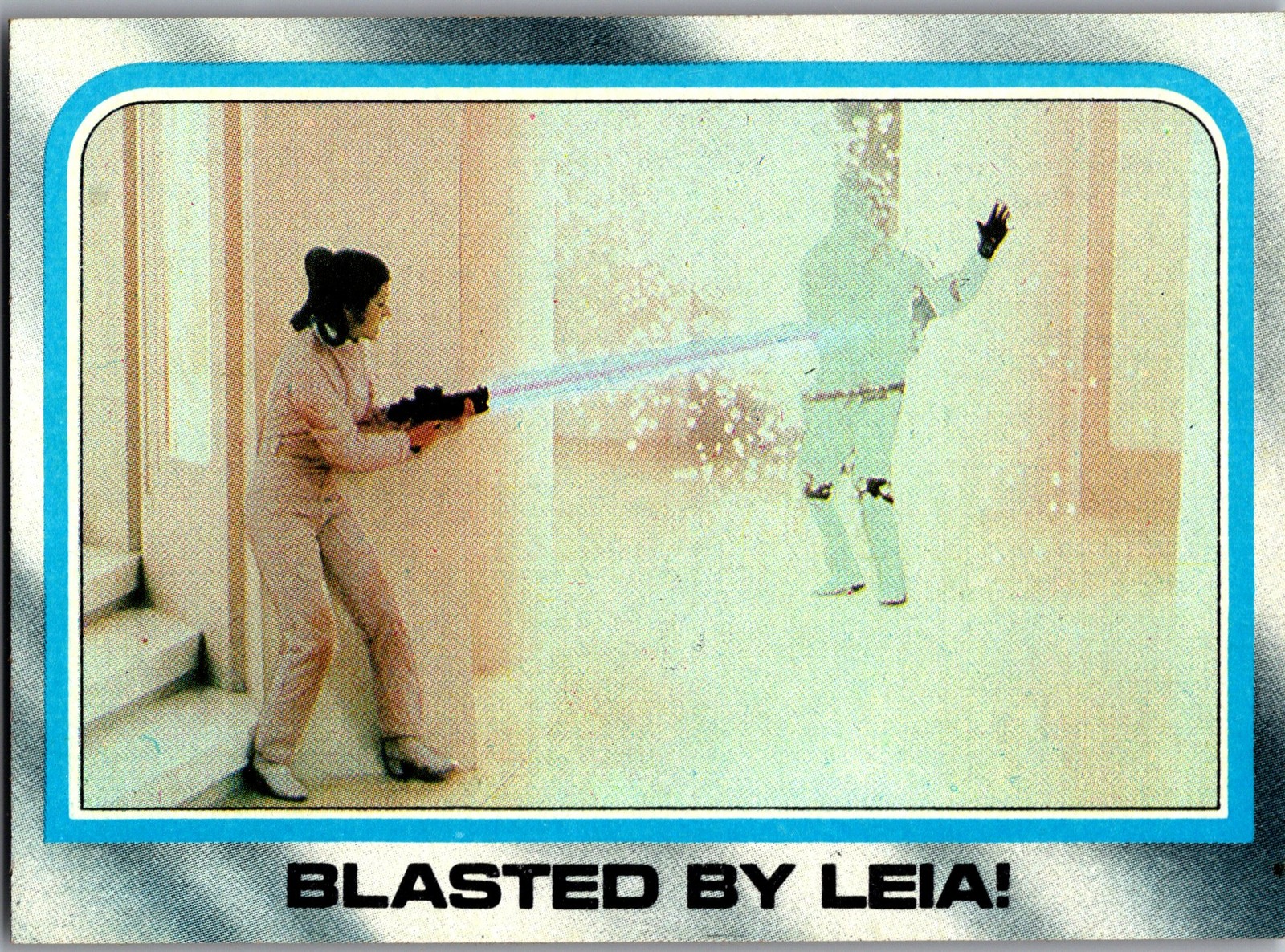 1980 Topps Star Wars: The Empire Strikes Back #236 Blasted by Leia!