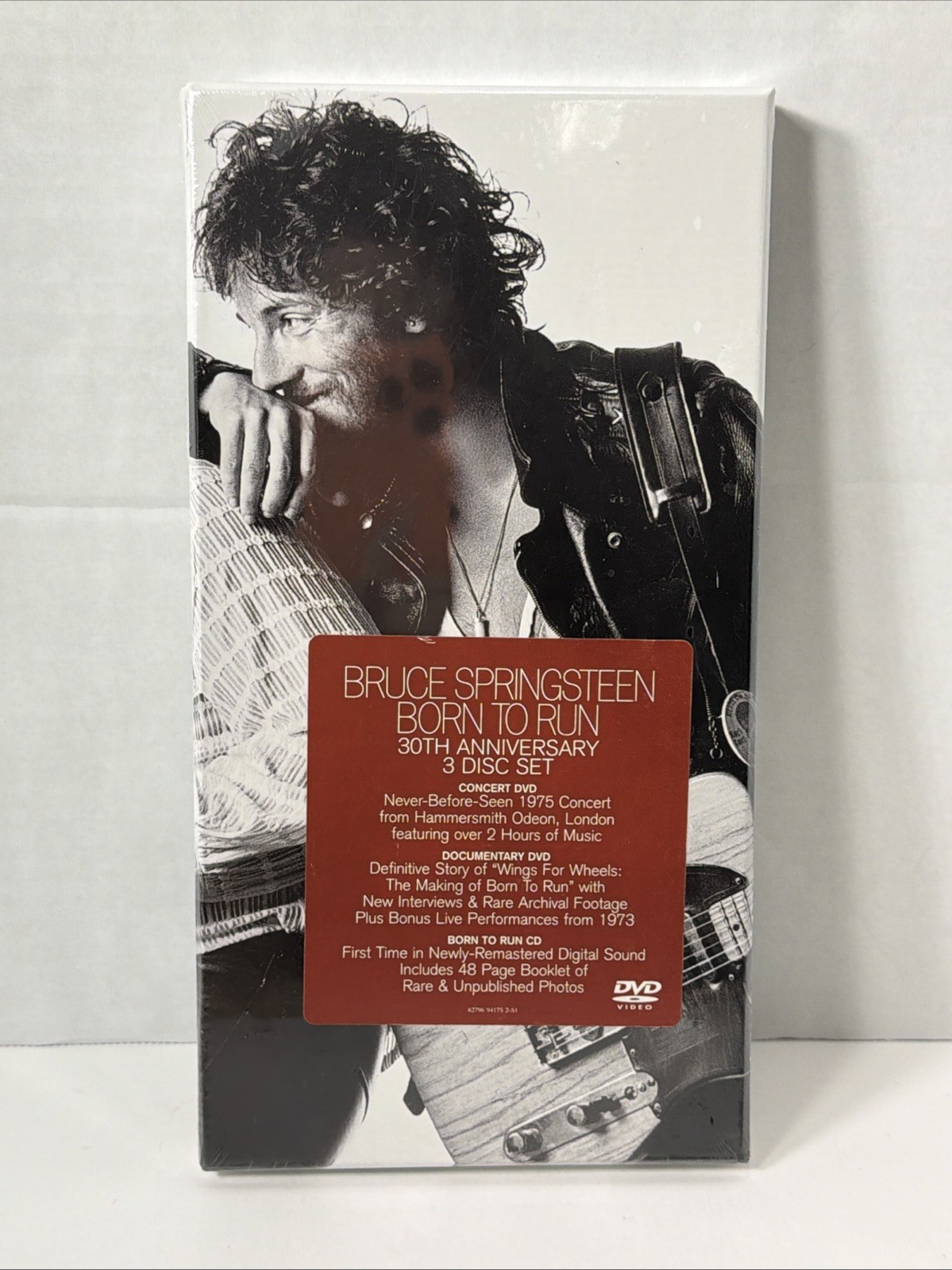 Bruce Springsteen BORN TO RUN 30th Anniversary 3 DISC BOX SET NEW SEALED CD DVD