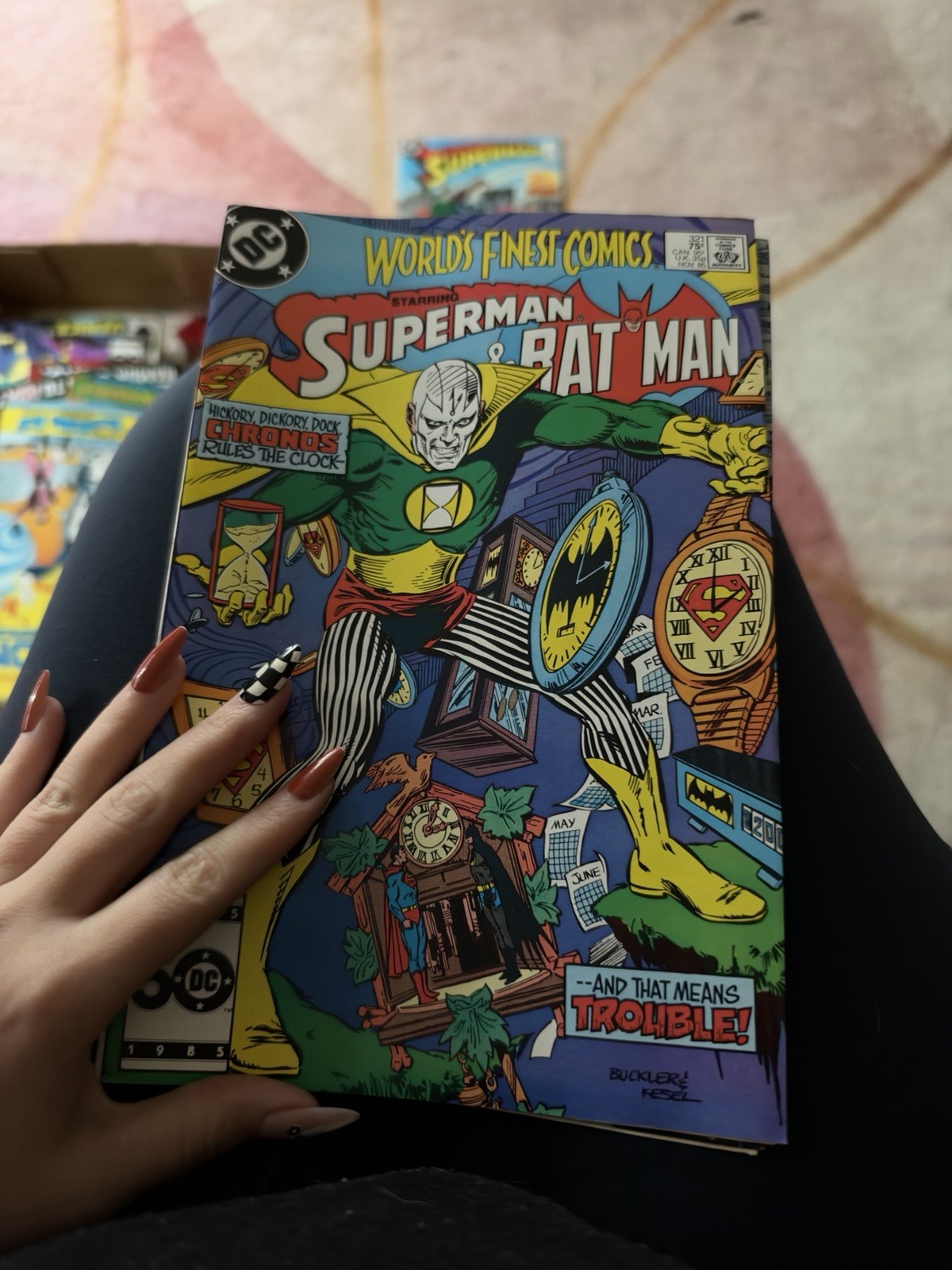 321 fumetto Superman e Batman novembre 85
