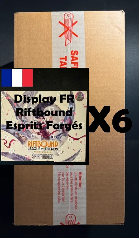 [24/07/26]Préco - Riftbound - Case scellée 6 Displays - Esprits Forgés FR