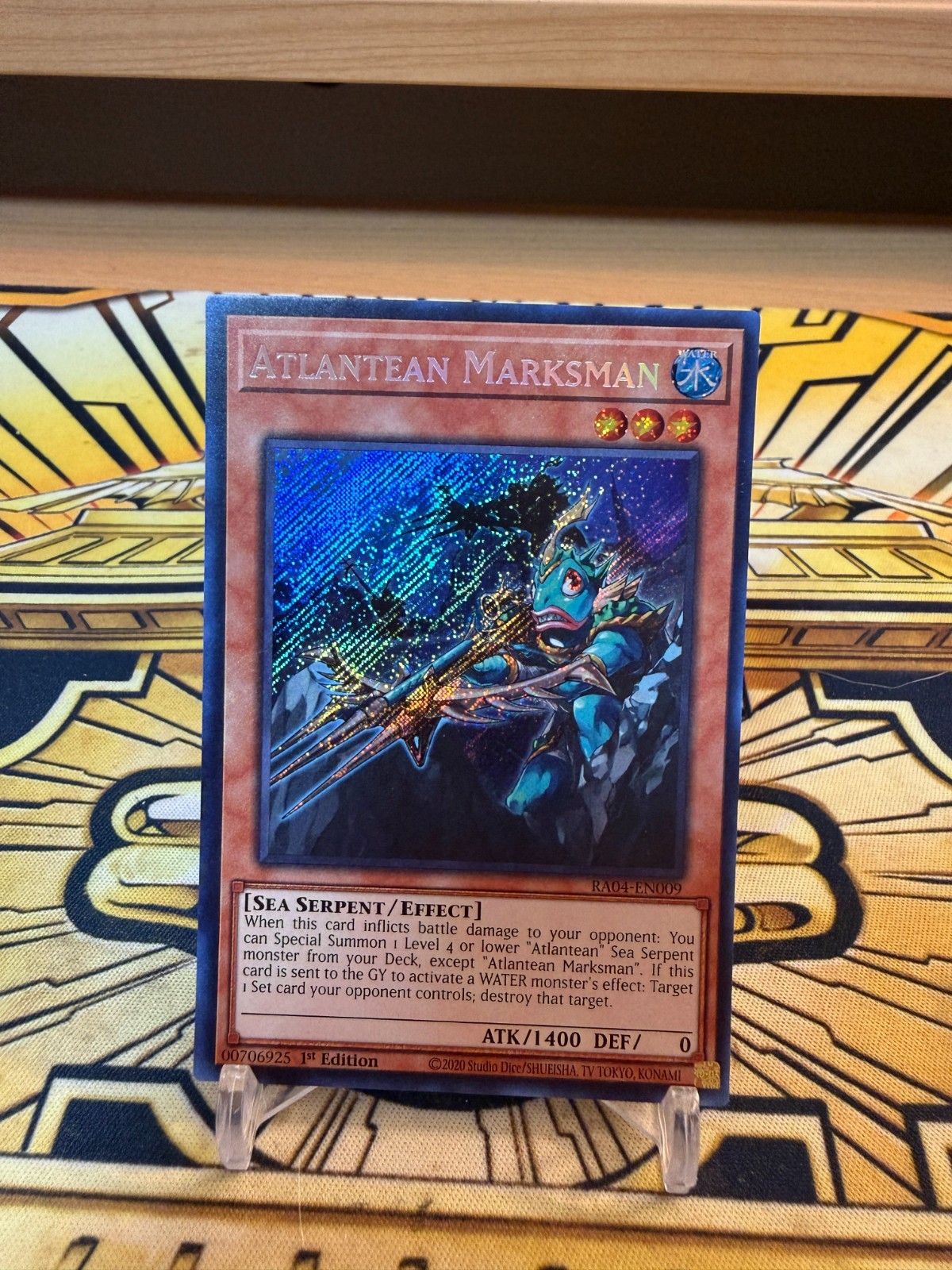 Yugioh Cecchino Atlantico Segreta Rara RA04-EN009
