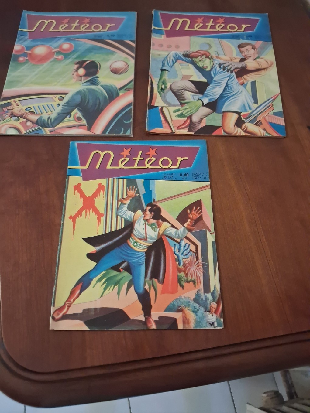 meteor numéros 104 106 107