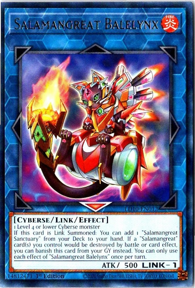 Salamangreat Balleynx LD10-EN012 Duellanti Leggendari: Soulburning... 1° Edizione