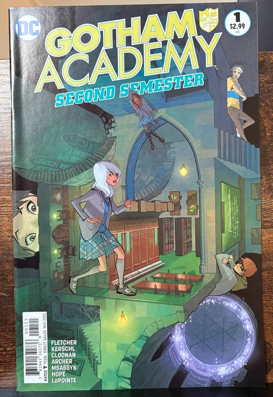 Gotham Academy: Second Semester #1 Fiona Staples variant cover (DC Comics)