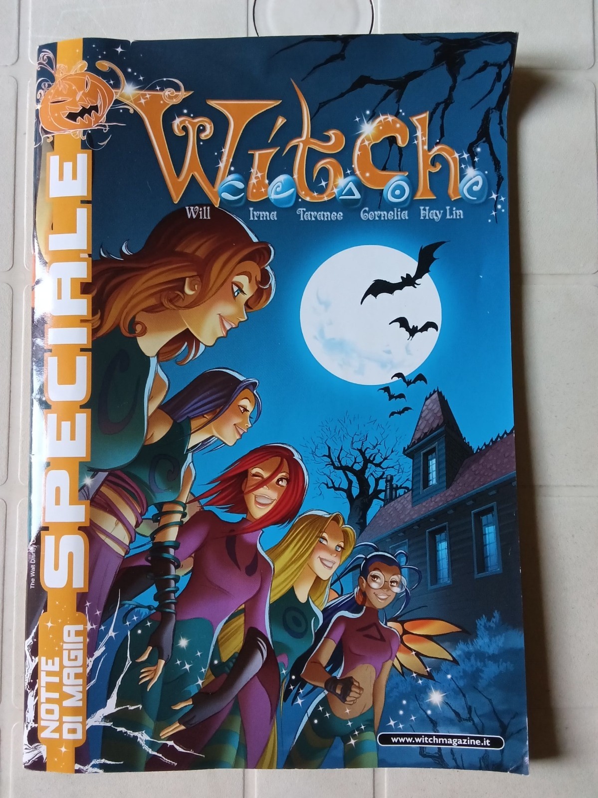 SPECIALE WITCH - allegato a Witch n. 80 - novembre 2007 - tutto a fumetti -