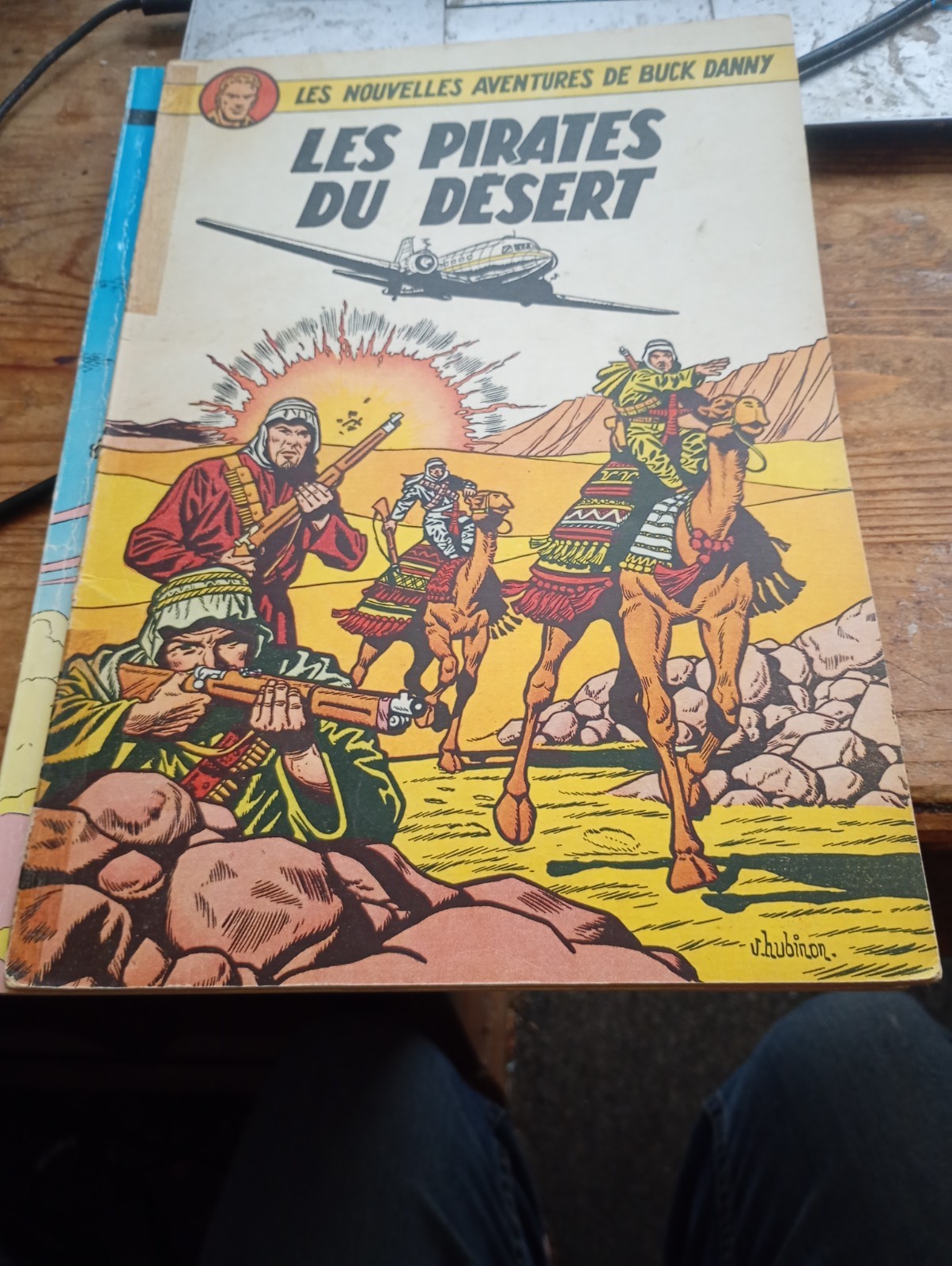 les pirates du désert BUCK DANNY HUBINON CHARLIER dupuis 1952