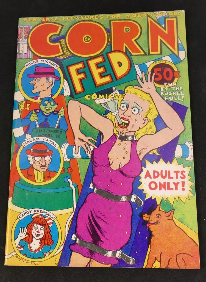 CORN FED COMICS #1 - Kim Deitch - 1° stampa Underground Comix