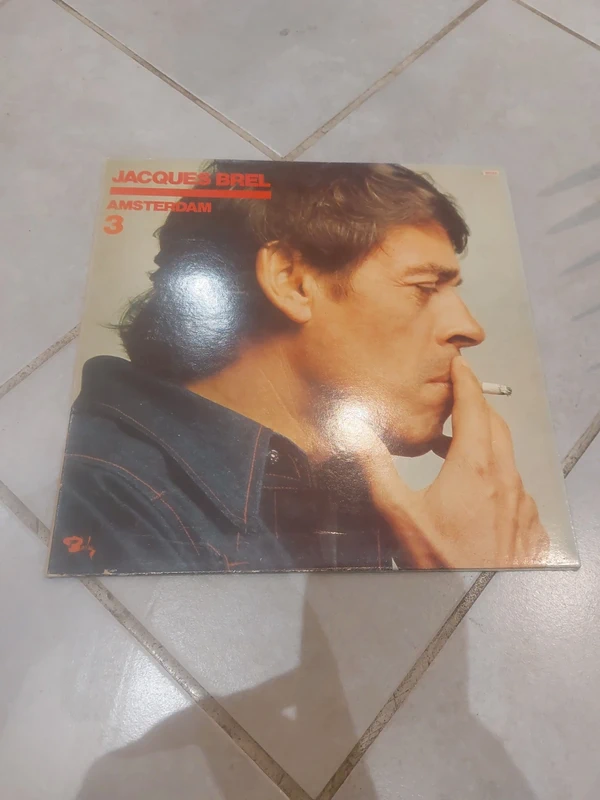Vinyle 33t Jacques Brel amsterdam