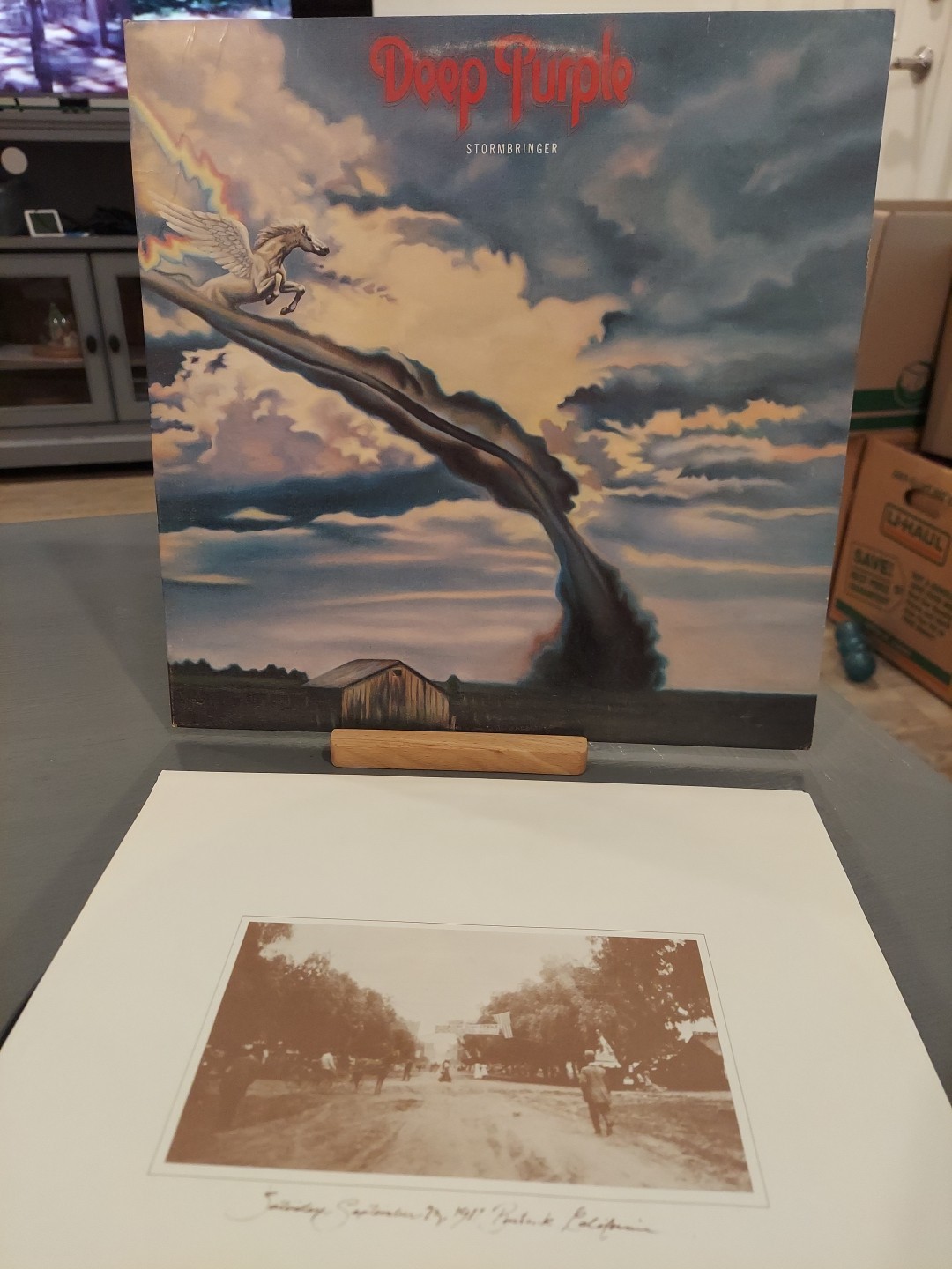 Deep Purple – Stormbringer (Vinyl, LP, PR 2832, 1974) (Rare Rock) VG+